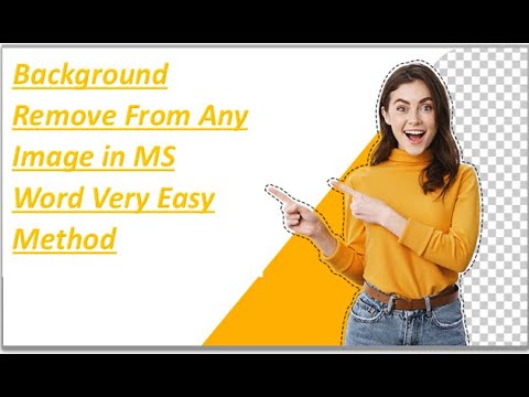 Image background remove in ms word