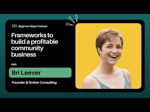 Frameworks to build a profitable community business