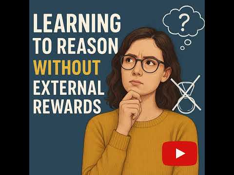 Learning to Reason without External Rewards