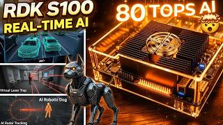 RDK S100: 80 TOPS AI in Action (This Is Insane!) | GPIO control | GUI PyQT5