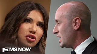 ‘Disgusting’: Tim Miller reacts to Kristi Noem and Stephen Miller dancing to a Vanilla Ice song