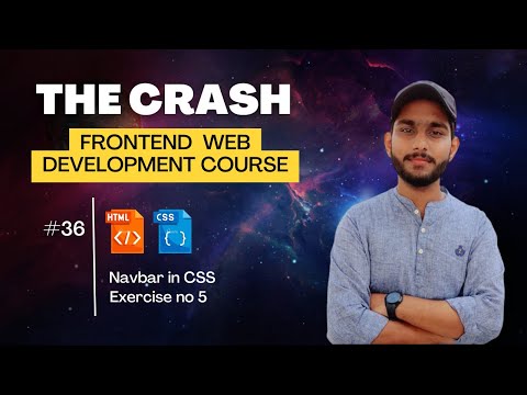 Exercise # 5 | Navbar in CSS | frontend development course # 36 | ProgramWithKashif