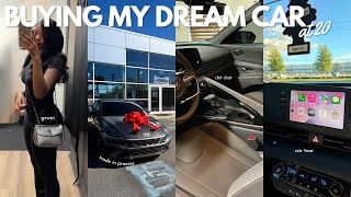 BUYING MY DREAM CAR at 20 | 2025, car tour, chit chit, car buying tips, process + MORE