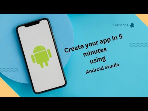 Built your First app in 5 minutes