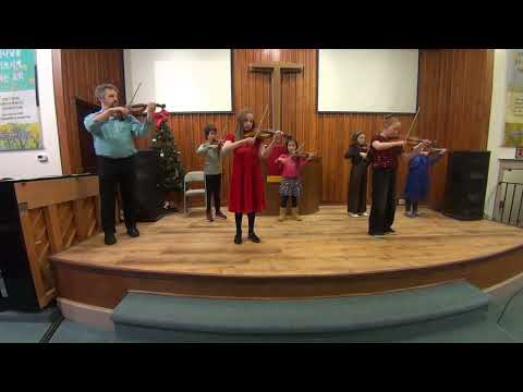 Group portion of the December Recital