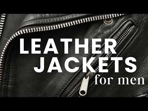 8 Types of Leather Jackets: What’s Your Style?