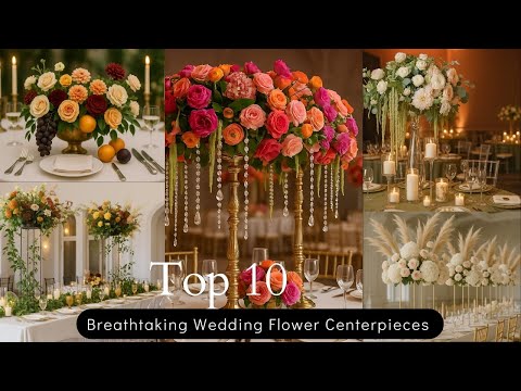 Trending Now! 10 Jaw-Dropping Wedding Flower Centerpieces for 2025