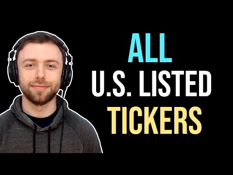 Download All US stock tickers currently listed using FTP / Python