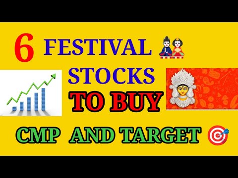 Invest now in Top 6 Festival stocks | High return in festival season | Best stocks to buy now#share