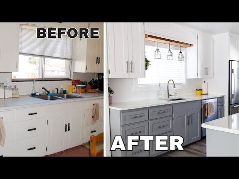 Small Kitchen Remodel on a Budget | DIY Makeover