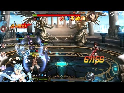 Epic Seven - Zerato Damage Showcase Vs Baiken & Sol (Brawl! REVELATOR! Hell Challenge)