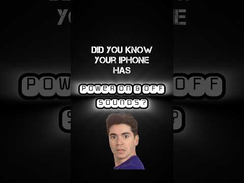 Did you know this about your iPhone? #iphone #ios #powersound