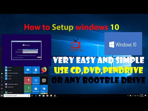 How to install/ setup windows 10 from any drive | Tech BD 20 New Video 2020 |