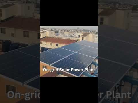 On Grid Solar Rooftop Power Plant