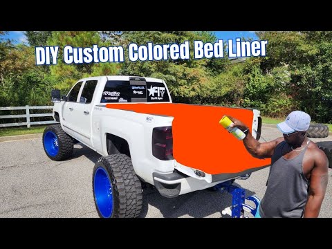 DIY Custom Colored Bed Liner for Your Truck