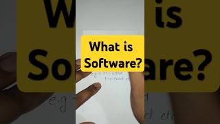 What is Software ?Short Definition of software | Define Software #software #shorts