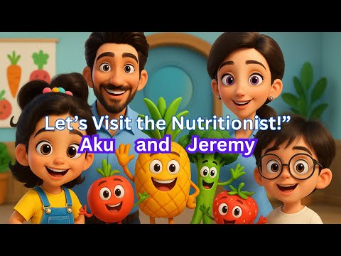 Let’s Visit the Nutritionist! | Kid Explorers Reggae Musical | Aku & Jeremy Learn Healthy Eating
