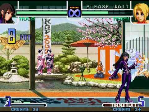 kof 2002 - kula combo using hex