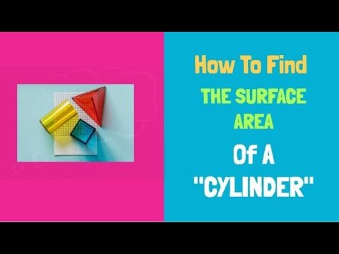 SURFACE AREA OF A CYLINDER | SURFACE AREA | RENU RAWAT