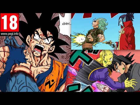 The Insane Gore of the DBS Manga!