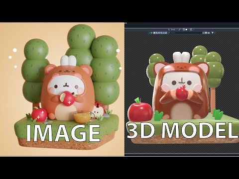 Turning Image into 3d model