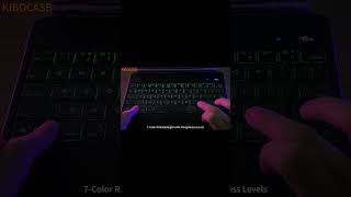 iPad Magic Keyboard Case – RGB Backlight Demo & Features