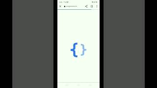 #codingonmobile  Program on mobile without app 🤯