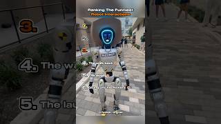 Ranking the funniest robot interactions