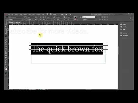 Indesign Text