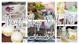 *NEW* THRIFT SHOP WITH ME 2023 // DECORATING ON A BUDGET // FARMHOUSE STYLE // ROBIN LANE LOWE