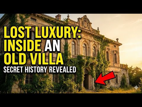 Exploring a Massive Abandoned Luxury Villa (Everything Still Inside!)