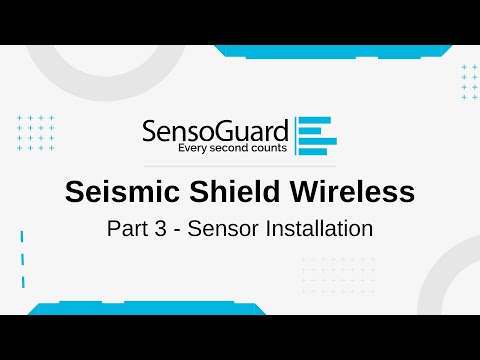 Seismic Shield Wireless | Part 3 - Sensor Installation