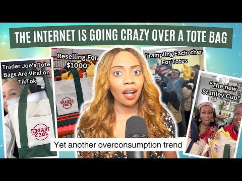 The Trader Joe’s Mini Tote Bag Trend is Peak Overconsumption