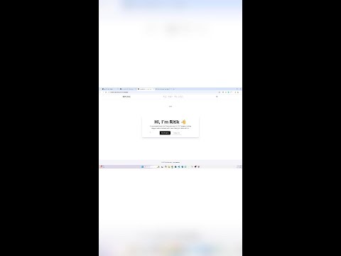 I Built a Full Developer Portfolio in 1 Hour Using ChatGPT + Next.js! 💻🔥