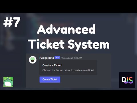 Discord.js Advanced Ticket System | Discord.js | Slash Commands