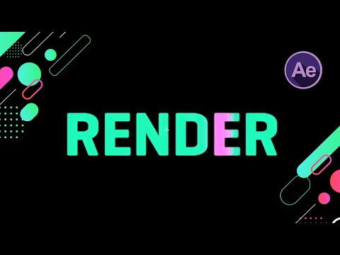 How to Render & Export Fast in After Effects