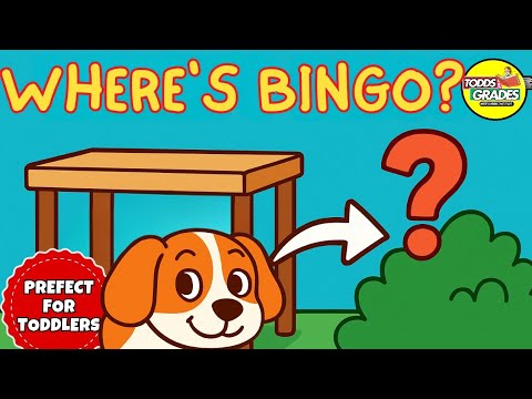 Where Is Bingo Hiding? Fun Prepositions Adventure for Kids! #PrepositionsForKids