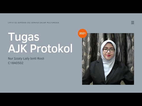 CMT4132 Seminar Isu Semasa dalam Multimedia (AJK Protokol)