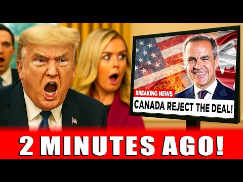 Trump RAGES After  Canada SLAPS BACK – Carney KILLS EU Style Deal on Live TV!