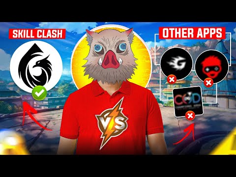 SKILL CLASH IS BETTER 🔥 THAN OTHER TOURNAMENT APPS? 🤡 FINDING BEST TOURNAMENT APP..💀 - Part 2