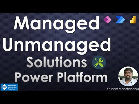 Managed And Unmanaged solutions in Power Platform