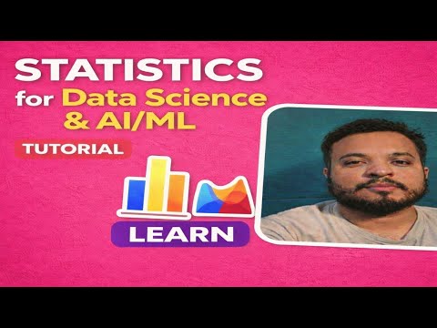 Statistics  for Data Science & AI/ML | Complete Beginner Guide Part-1 (Hindi)