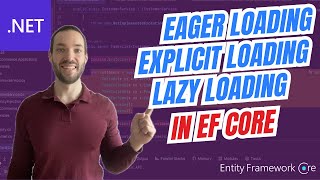 Eager, Explicit & Lazy Loading in EF Core