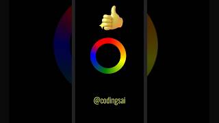 design logo in 2 minutes  HTML CSS | #codingdsai #htmlcss