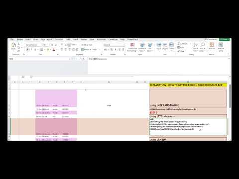 RETRIEVE MATCHING VALUE USING  LET AND LAMBDA IN EXCEL