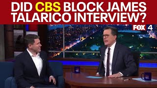 Stephen Colbert said CBS blocked interview with James Talarico