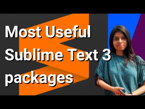 Top packages of Sublime text 3 | Sublime text 3 plugins (2020)