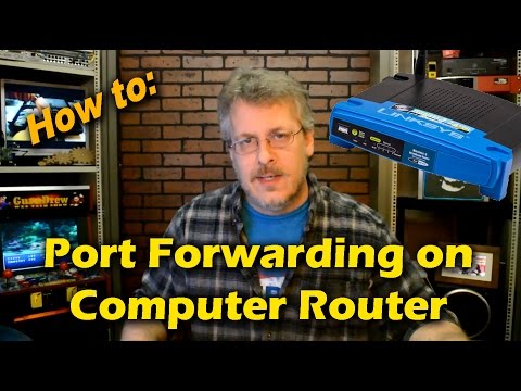 How to Setup Port Forwarding on Computer Router - Ask a Tech #63