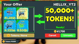 I SOLD ALL MY SECRET PETS FOR 50,000+ TOKENS in Clicker Simulator (Roblox)