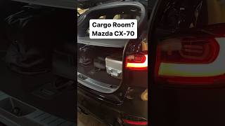 Cargo Room? Mazda CX-70